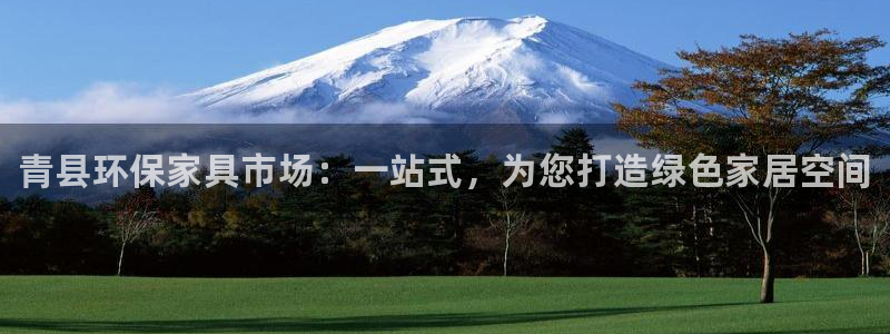 杏耀平台官网登录：青县环保家具市场：一站式，为您打造绿色家居